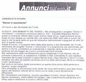 ANNUNCI SUL WEB 1 3 2014