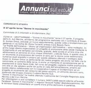 ANNUNCI SUL WEB 15 4 2014