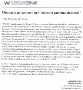COMUNICATI STAMPA 17 05 2014