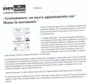 VIVERE SAN BENEDETTO 17 04 2014