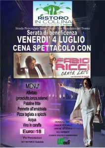 Cena Ristoro in collina
