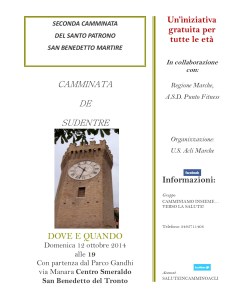CAMMINATADISUDENTRE