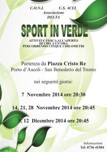 Sport in verde novembre dicembre 2045