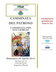 CAMMINATASANGIORGIO