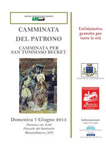 CAMMINATASANTOMMASO