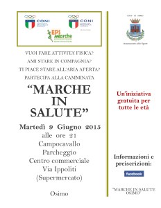 Marche in Salute Osimo09062015PRIMABOZZA