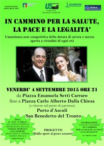 Camminata per la salute la pace e la legalità