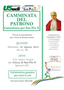 Camminata S  PioX2015