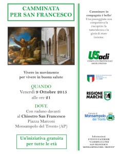 CAMMINATASANFRANCESCOMONSAMP