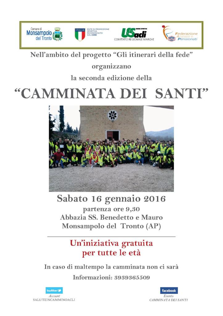 Camminata S BenedettoS Mauro2016
