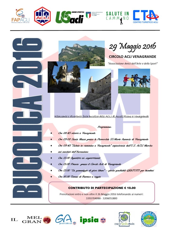 LOCANDINA BUCOLICA