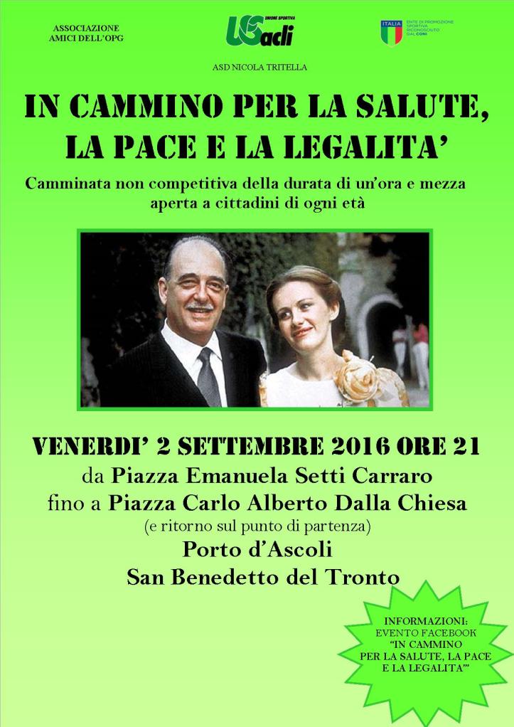 Camminata per la salute la pace e la legalità