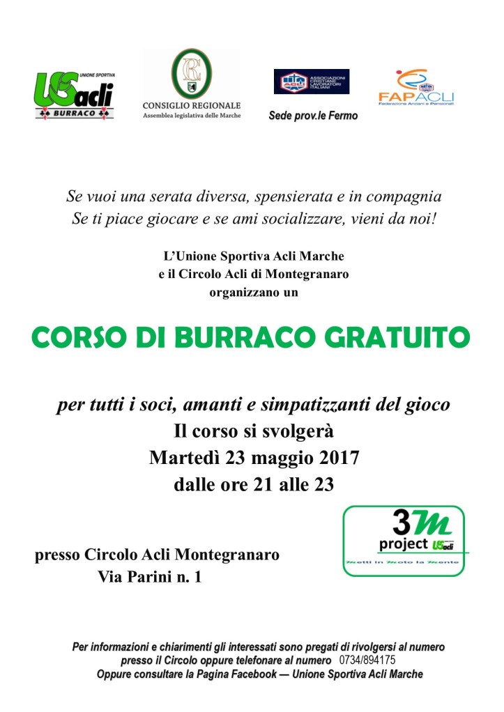 CORSOGRATUITOMONTEGRANARO23052017