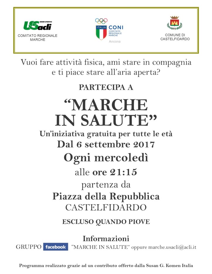 Camminata Castelfidardo da settembre
