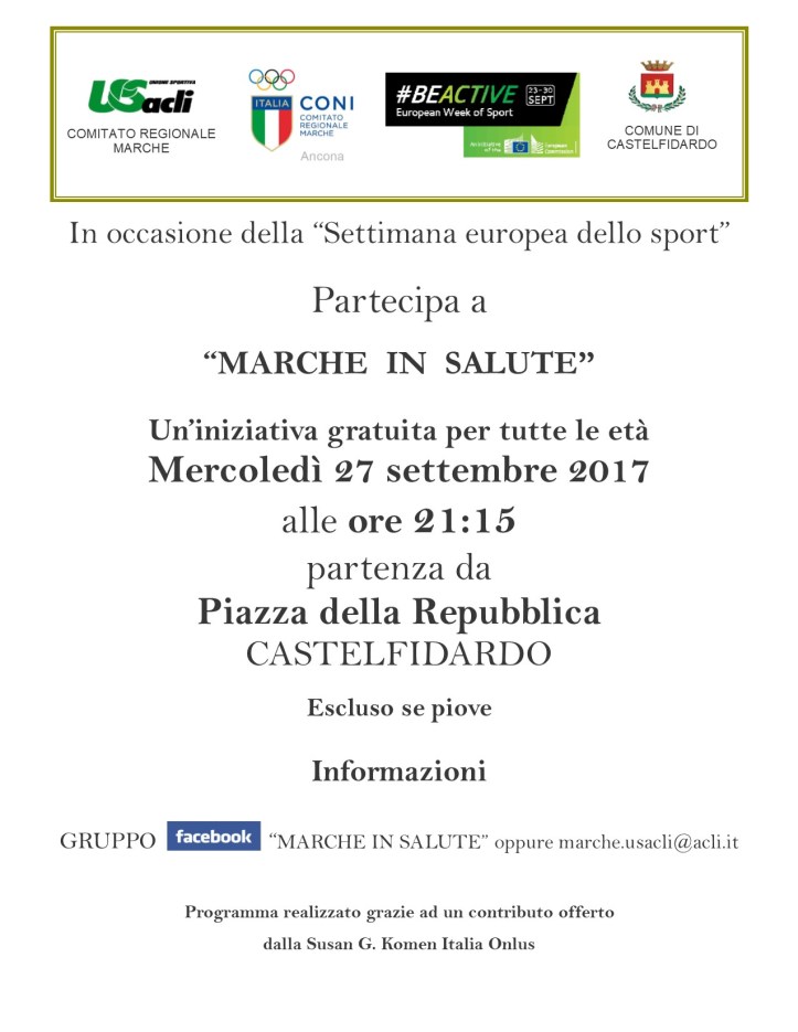 Camminata Castelfidardo 27092017