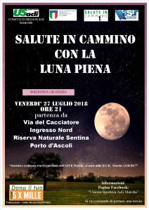 Salute in Cammino con la Luna piena 27072018