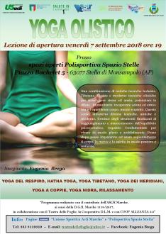 yoga lezione apertura