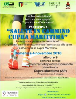 volantino camminata 04112018