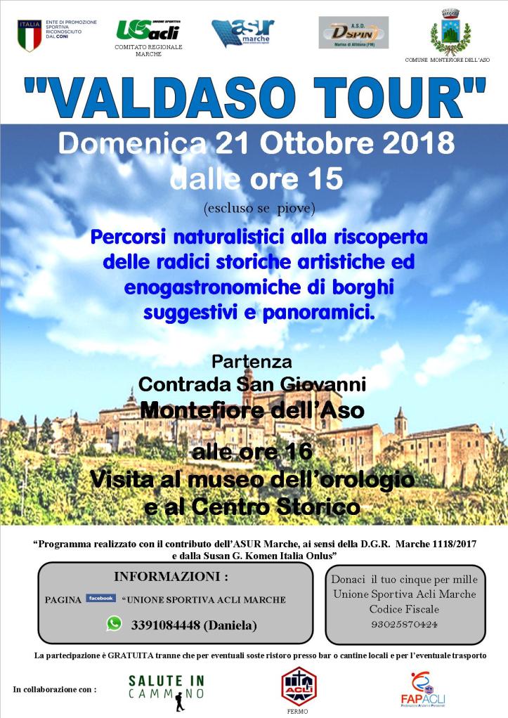 Volantino VALDASO Tour 21102018