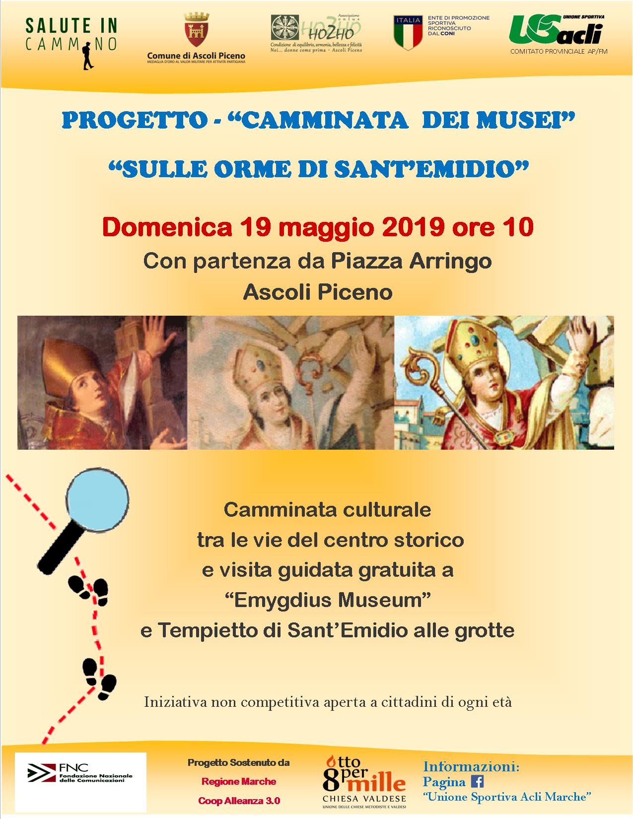 CAMMINATA DEI MUSEI 19.05.2019